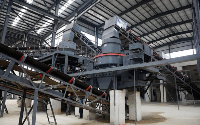 sandreck sand making plant