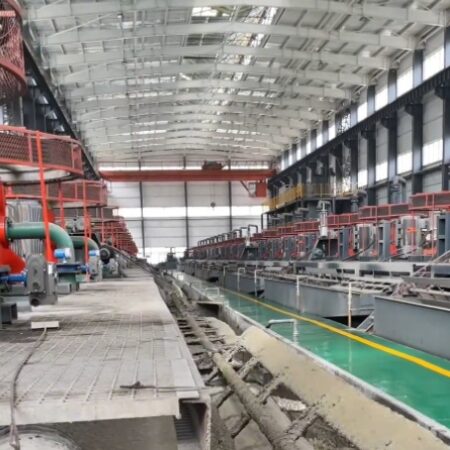 usine de machines de flottation