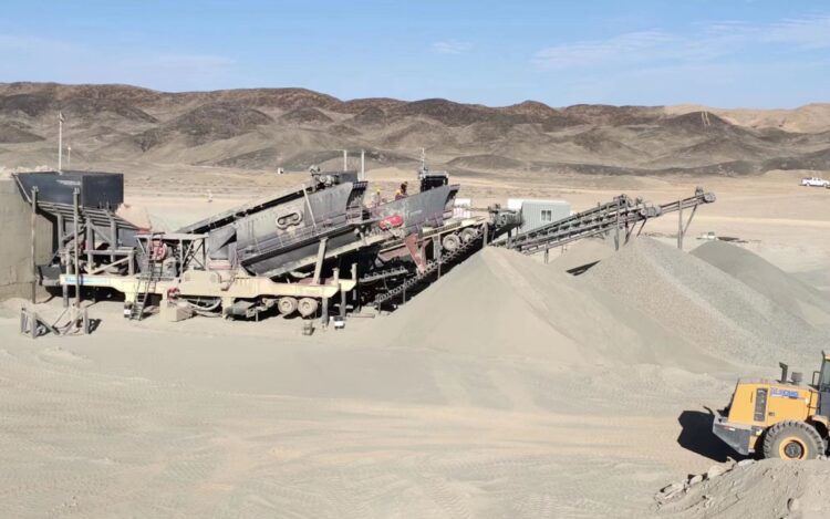 mobile stone crusher machine