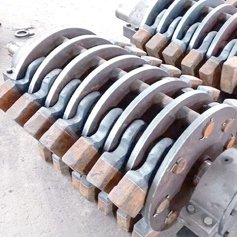 Rotor ya kuponda nyundo