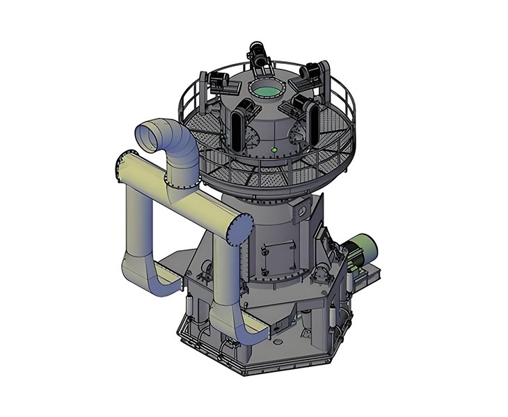 desenho do moinho de moagem vertical ultrafino LVM da Sandreck