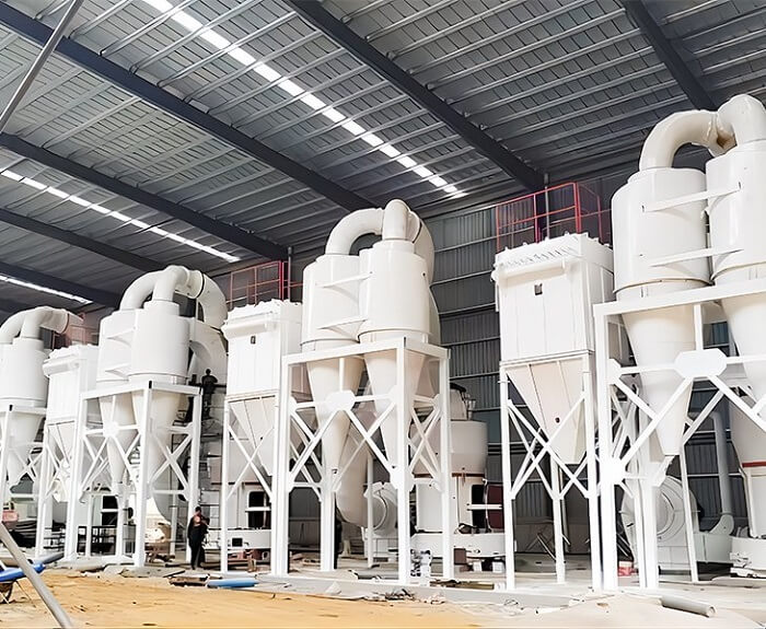 Ligne de production de broyeurs Sandreck
