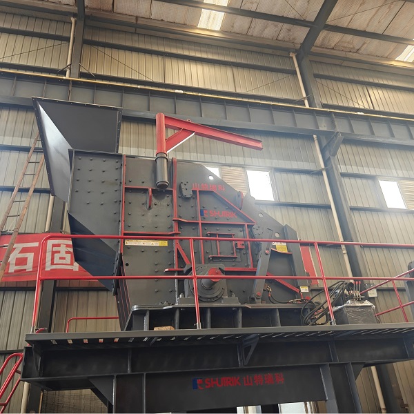 sandreck impact crushing plant