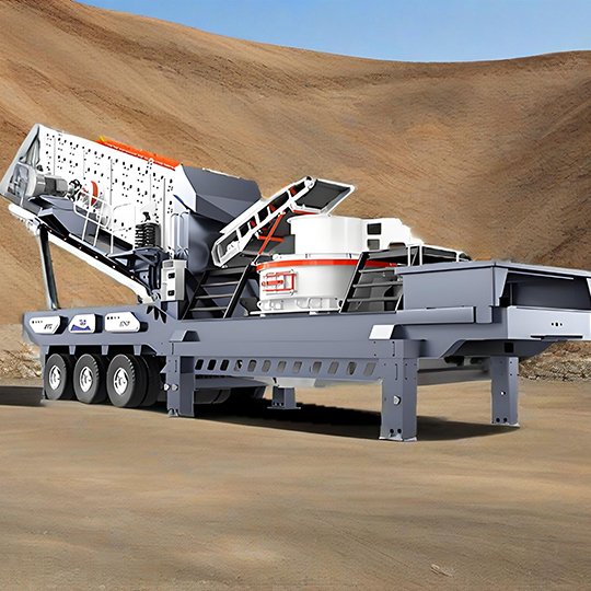 Usina móvel de fabricação de areia Sandreck VSI