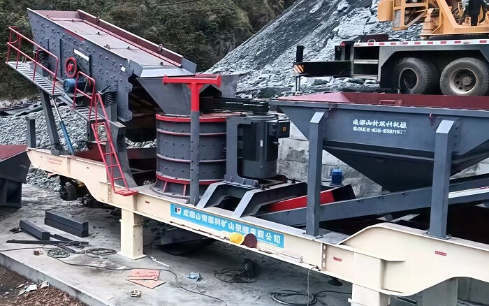 Ligne de production de sable basaltique