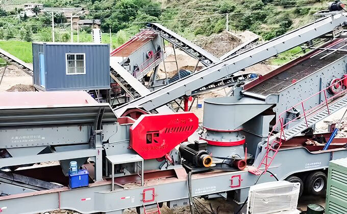 Boîtier de l'usine de concassage mobile de pneus CRCC