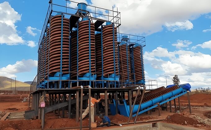 Iron Ore Dressing Production Line case