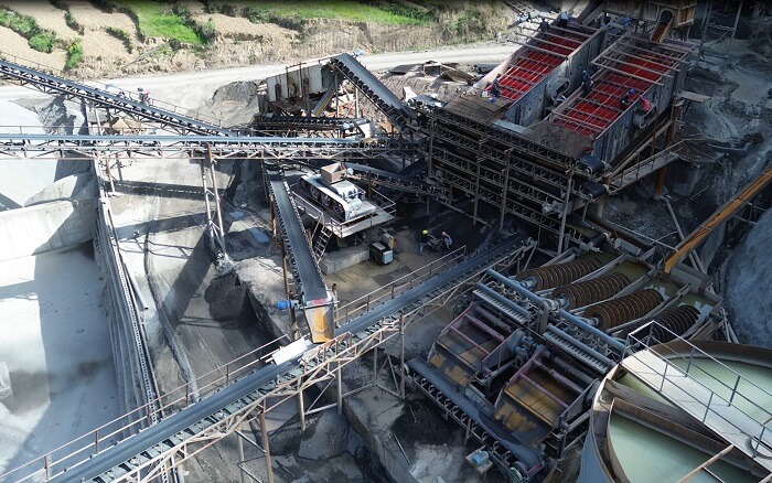 Boîtier de concasseur de calcaire