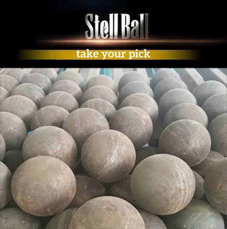 Steel balls of ball mill