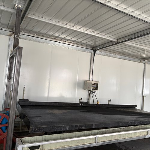 mesa vibratória por gravidade