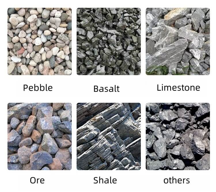 material para máquina de lavar areia