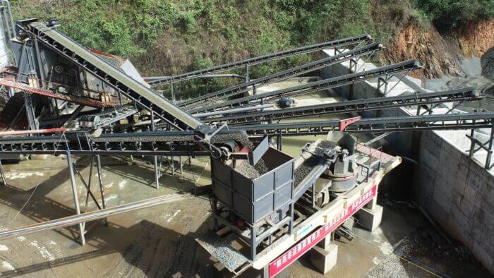 usine de concassage de sable Sandreck