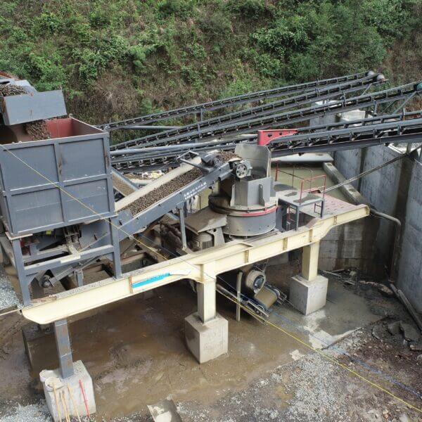 usine de concassage de pierres Sandreck