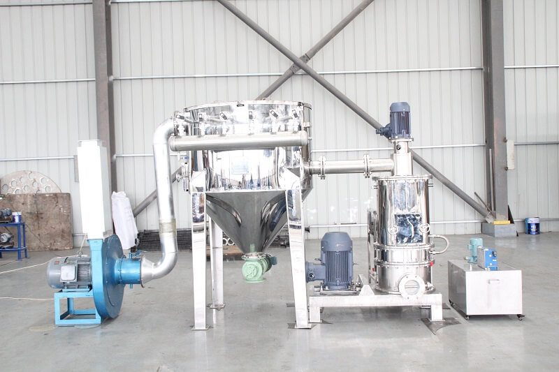 mechanical impact pulverizer