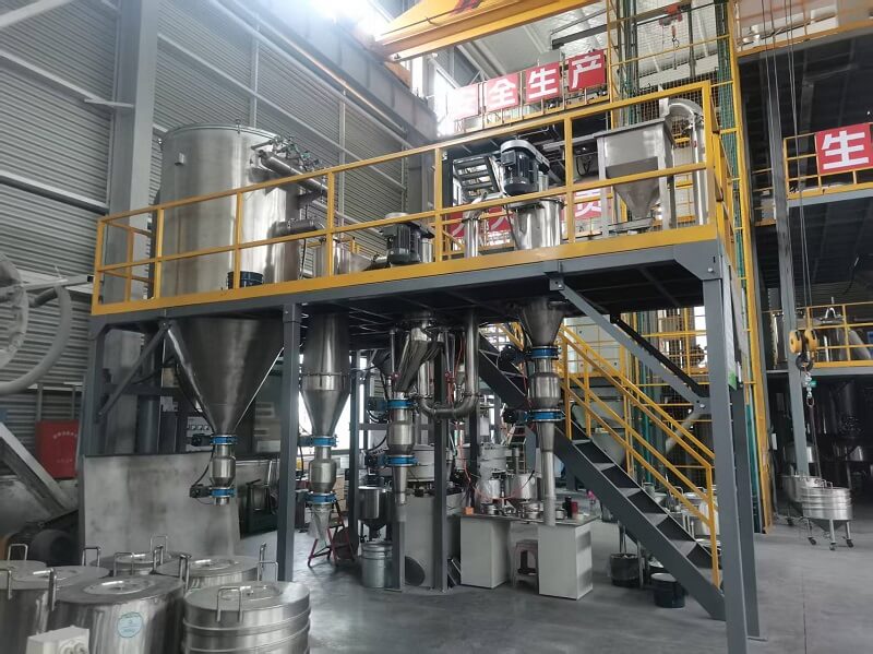sandreck air classification equipment